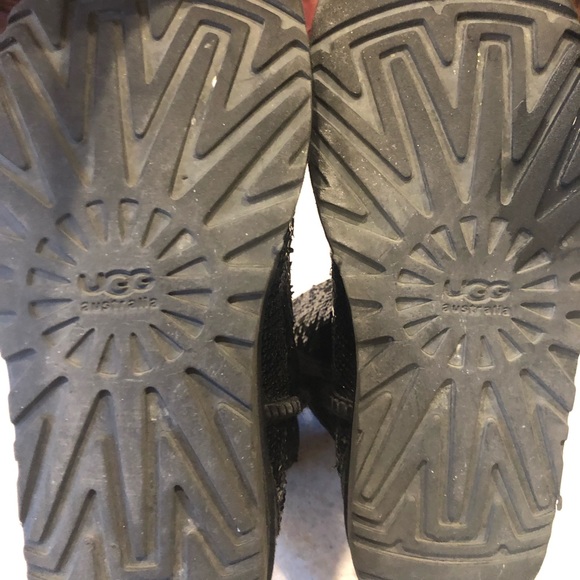 Black Sequin Ugg’s - Picture 5 of 5